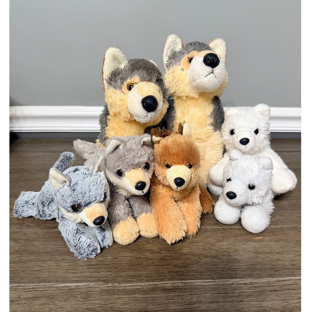 Aurora World Wolves Pack Lot of‎ 7